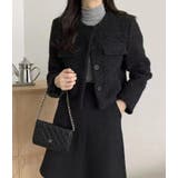 フリーステクスチャーのショートブルゾン | Bifrost | 詳細画像5 