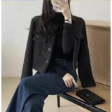 フリーステクスチャーのショートブルゾン | Bifrost | 詳細画像8 