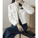 フリーステクスチャーのショートブルゾン | Bifrost | 詳細画像16 