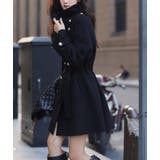 ダブルブレストベルト付きミドルレングスコート | Bifrost | 詳細画像5 