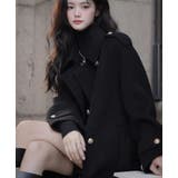 ダブルブレストベルト付きミドルレングスコート | Bifrost | 詳細画像9 