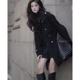 ダブルブレストベルト付きミドルレングスコート | Bifrost | 詳細画像10 