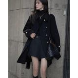 ダブルブレストベルト付きミドルレングスコート | Bifrost | 詳細画像11 