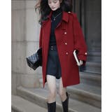 ダブルブレストベルト付きミドルレングスコート | Bifrost | 詳細画像20 