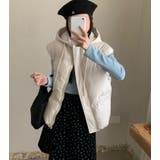 パーカーデザインダウンベスト | Bifrost | 詳細画像5 