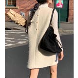 背面ボタンデザイン ベストワンピース | Bifrost | 詳細画像1 