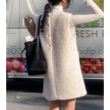 背面ボタンデザイン ベストワンピース | Bifrost | 詳細画像3 