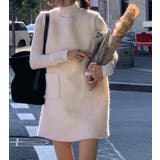 背面ボタンデザイン ベストワンピース | Bifrost | 詳細画像5 