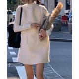 背面ボタンデザイン ベストワンピース | Bifrost | 詳細画像7 