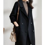 ヘリンボーン柄 ダブルブレストコート | Bifrost | 詳細画像6 