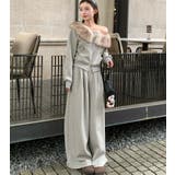 ファーカラー オフショルダー ジップアップ | Bifrost | 詳細画像5 