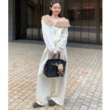 ファーカラー オフショルダー ジップアップ | Bifrost | 詳細画像7 