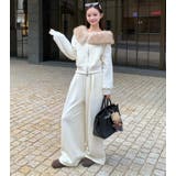 ファーカラー オフショルダー ジップアップ | Bifrost | 詳細画像8 