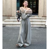 ファーカラー オフショルダー ジップアップ | Bifrost | 詳細画像12 