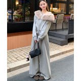 ファーカラー オフショルダー ジップアップ | Bifrost | 詳細画像17 