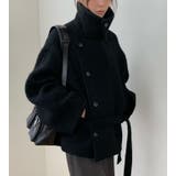 ブラック | ショートコート【韓国ファッション | Bifrost