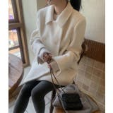 白いツイードのコート | Bifrost | 詳細画像2 