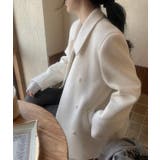 白いツイードのコート | Bifrost | 詳細画像4 