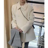 白いツイードのコート | Bifrost | 詳細画像6 