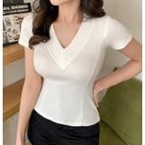 ホワイト | Ｔシャツ【韓国ファッション】 | Bifrost