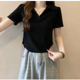 ブラック | Tシャツ【韓国ファッション】 | Bifrost