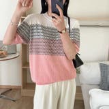 ピンク | Tシャツ【韓国ファッション】 | Bifrost