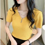 イエロー | Tシャツ【韓国ファッション】 | Bifrost