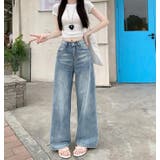 レギュラーなシルエットでスタイリッシュなデニムパンツ【韓国ファッション】 | Bifrost | 詳細画像5