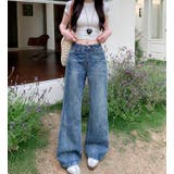 レギュラーなシルエットでスタイリッシュなデニムパンツ【韓国ファッション】 | Bifrost | 詳細画像1