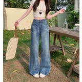 レギュラーなシルエットでスタイリッシュなデニムパンツ【韓国ファッション】 | Bifrost | 詳細画像4