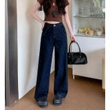 レギュラーなシルエットでスタイリッシュなデニムパンツ【韓国ファッション】 | Bifrost | 詳細画像2 