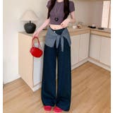 レギュラーなシルエットでスタイリッシュなデニムパンツ【韓国ファッション】 | Bifrost | 詳細画像2