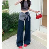 レギュラーなシルエットでスタイリッシュなデニムパンツ【韓国ファッション】 | Bifrost | 詳細画像3