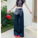 レギュラーなシルエットでスタイリッシュなデニムパンツ【韓国ファッション】 | Bifrost | 詳細画像4