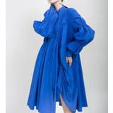 ブルー | シャツワンピース【韓国ファッション】 | Bifrost