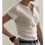 ホワイト | Ｔシャツ【韓国ファッション】 | Bifrost