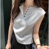 グレー | Tシャツ【韓国ファッション】 | Bifrost