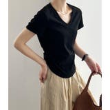 ブラック | Tシャツ【韓国ファッション】 | Bifrost
