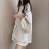 オーバーサイズ T シャツ & ショートパンツ セット【韓国ファッション】 | Bifrost | 詳細画像4