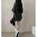 オーバーサイズ T シャツ & ショートパンツ セット【韓国ファッション】 | Bifrost | 詳細画像9