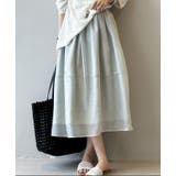 ミドル丈のスカート 淡い色味とプリーツデザインで キュートで落ち着いた雰囲気 | Bifrost | 詳細画像3 
