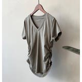シンプルVネック ショートスリーブ T シャツ | Bifrost | 詳細画像3