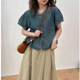 ボリューム感たっぷりの袖が魅力的なデニムシャツ | Bifrost | 詳細画像7