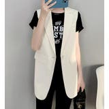 シンプルでエレガントなスリーブレスブレザー | Bifrost | 詳細画像5
