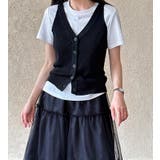 シンプルな V ネックのノースリーブニット | Bifrost | 詳細画像11