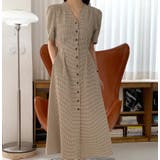 シンプルで上品な V ネックワンピース | Bifrost | 詳細画像17