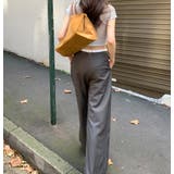 ドローストリング ストライプ ワイドパンツ | Bifrost | 詳細画像10