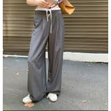 ドローストリング ストライプ ワイドパンツ | Bifrost | 詳細画像11