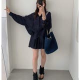 ブラック | パーカーデザインのシャツとショートパンツセット | Bifrost