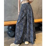 アート柄プリントワイドパンツ | Bifrost | 詳細画像9